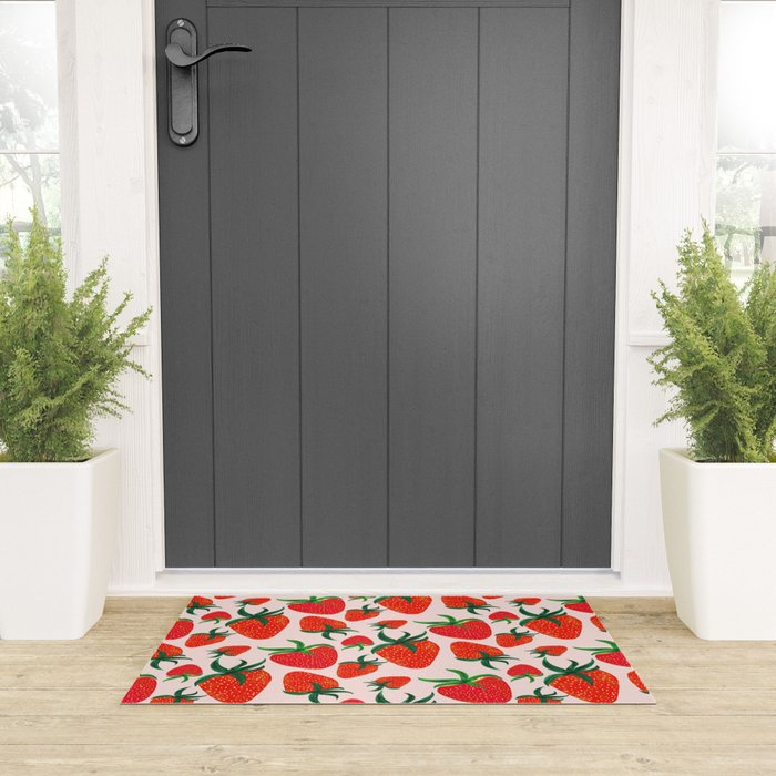 Strawberry Harvest Welcome Mat Gallery Image 3