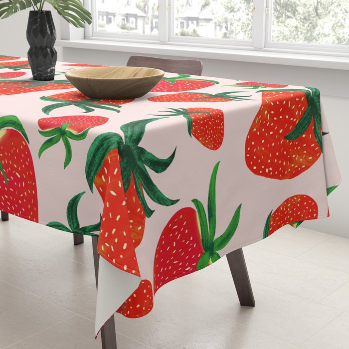 Strawberry Harvest Tablecloth Gallery Image 3
