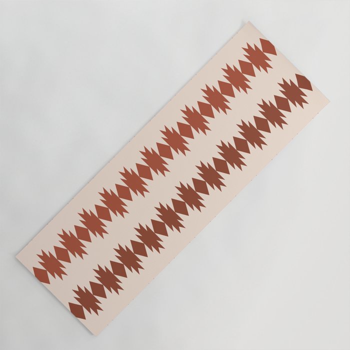 Geometric Southwestern Pattern XIX Yoga Mat Gallery Image 1