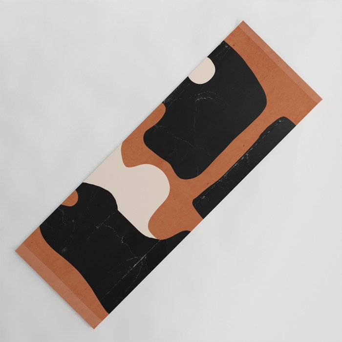 Modern Abstract Minimal Shapes 108 Yoga Mat Gallery Image 1