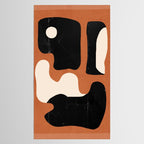 Modern Abstract Minimal Shapes 108 Tablecloth Gallery Image 2