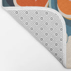 Austin Flower Market Print Bath Mat Gallery Image 2