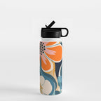 Austin Flower Market Print Water Bottle Gallery Image 1