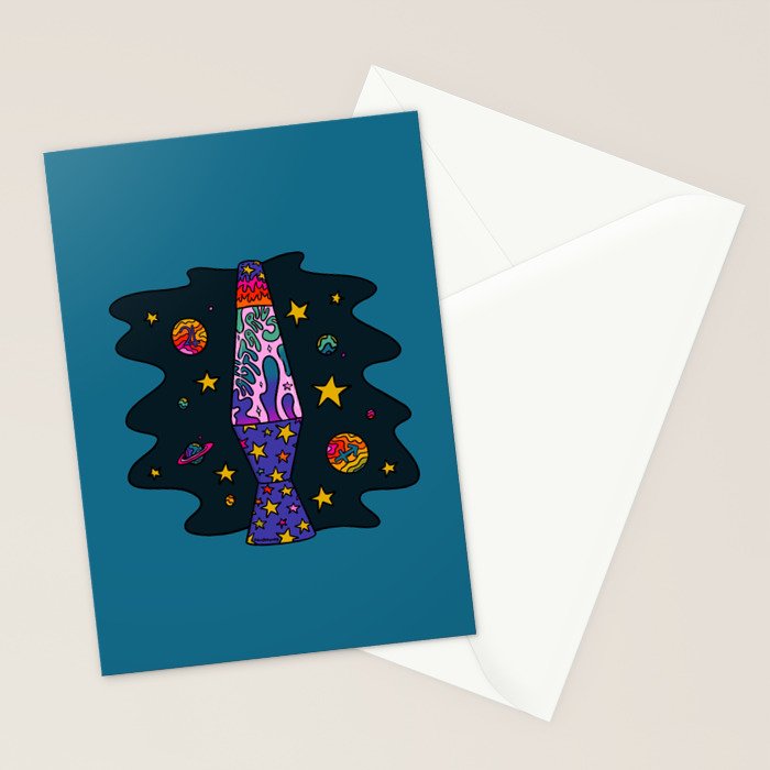 Sagittarius Lava Lamp Stationery Card Gallery Image 2