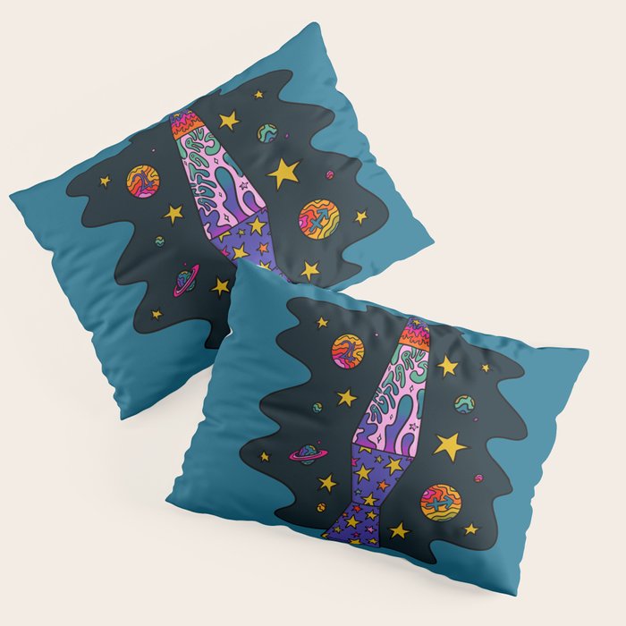 Sagittarius Lava Lamp Pillow Sham Gallery Image 3