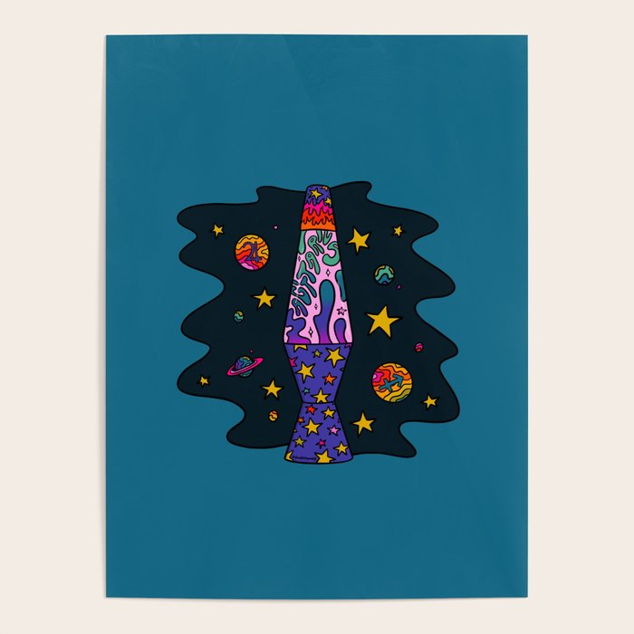 Sagittarius Lava Lamp Poster Gallery Image 1