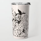 Cheetah Symmetry lines  Travel Mug Gallery Image 2