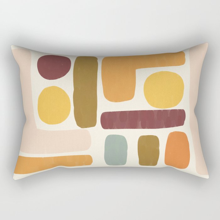 Abstract No.12 Rectangular Pillow Gallery Image 1