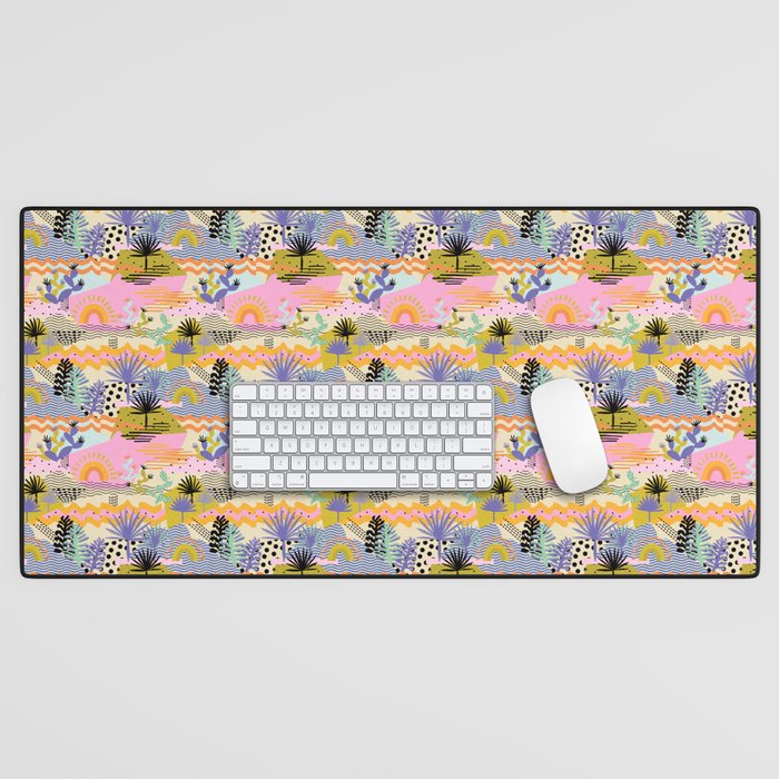 Summer in Palm Springs Desk Mat Gallery Image 1