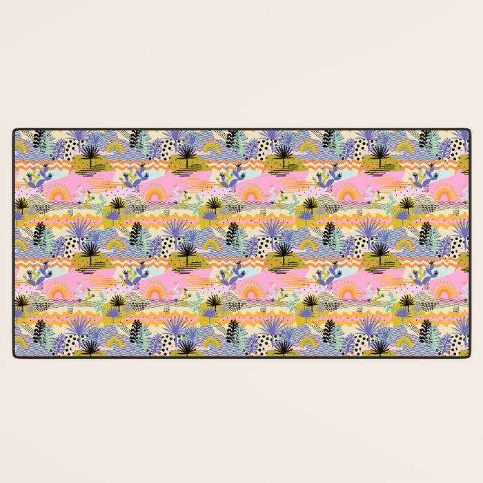 Summer in Palm Springs Desk Mat Gallery Image 3