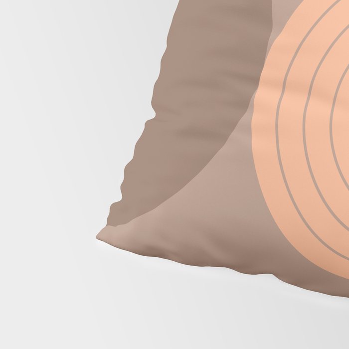 Abstraction_Balance_Round_Bohemian_Shape_Minimalism_001 Pillow Sham Gallery Image 4