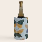 Tattooed Butterflies - Blue & Yellow Wine Chiller Gallery Image 2