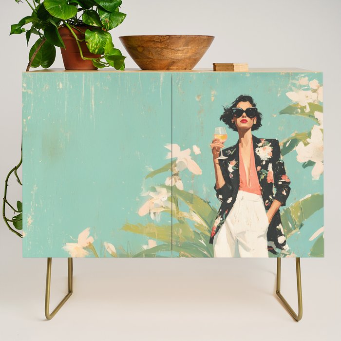 Chic Summer Elegance Credenza Gallery Image 1