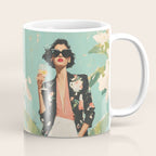 Chic Summer Elegance Coffee Mug Gallery Image 1