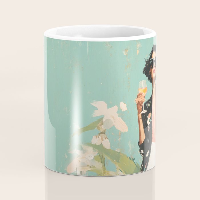Chic Summer Elegance Coffee Mug Gallery Image 4