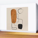 Abstract Minimal Shapes 137 Wall Mural Gallery Image 2