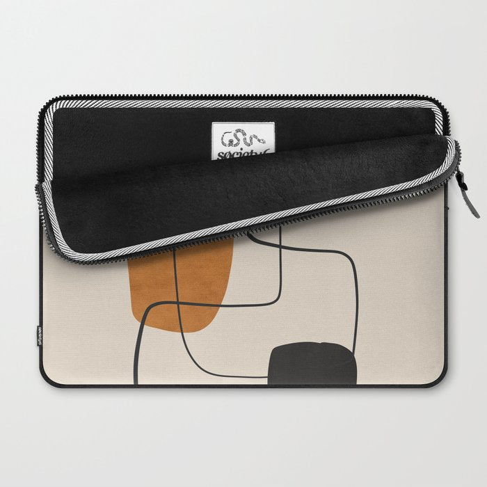 Abstract Minimal Shapes 137 Laptop Sleeve Gallery Image 2