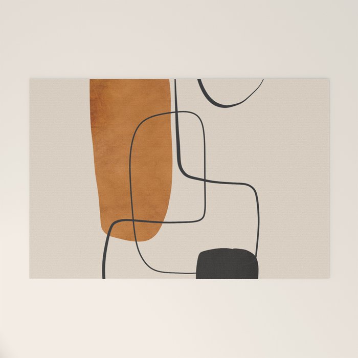 Abstract Minimal Shapes 137 Welcome Mat Gallery Image 1