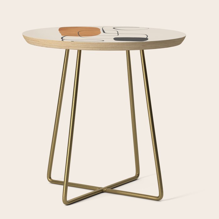 Abstract Minimal Shapes 137 Side Table Gallery Image 1