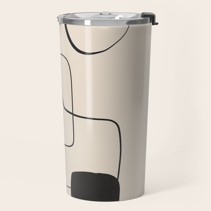 Abstract Minimal Shapes 137 Travel Mug Gallery Image 2