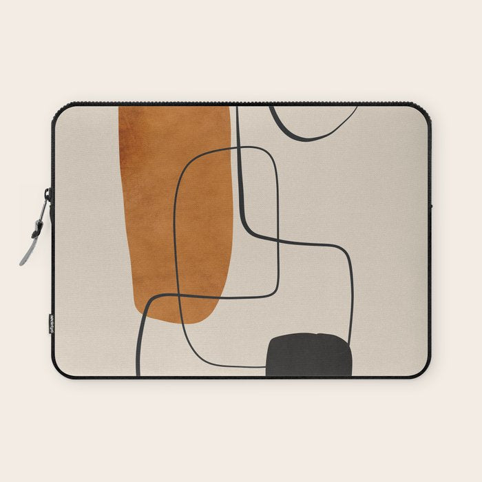 Abstract Minimal Shapes 137 Laptop Sleeve Gallery Image 1