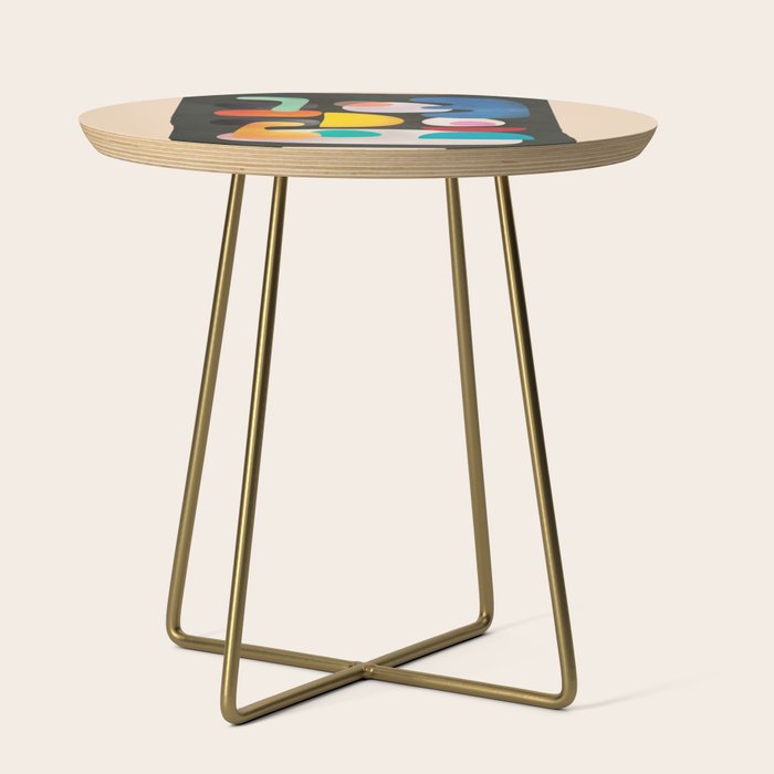 Abstract Modern Art 28 Side Table Gallery Image 1