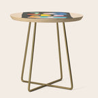 Abstract Modern Art 28 Side Table Gallery Image 1