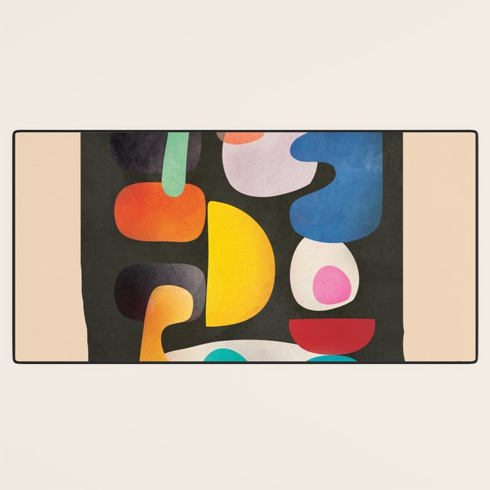 Abstract Modern Art 28 Desk Mat Gallery Image 3