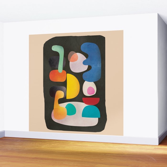 Abstract Modern Art 28 Wall Mural Gallery Image 2