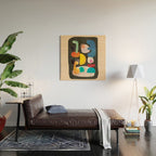 Abstract Modern Art 28 Wood Wall Art Gallery Image 2