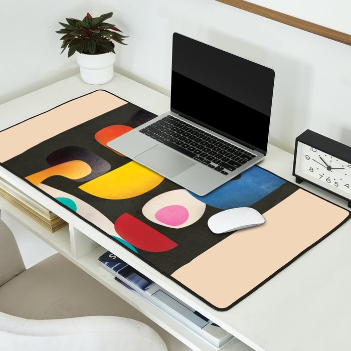 Abstract Modern Art 28 Desk Mat Gallery Image 2