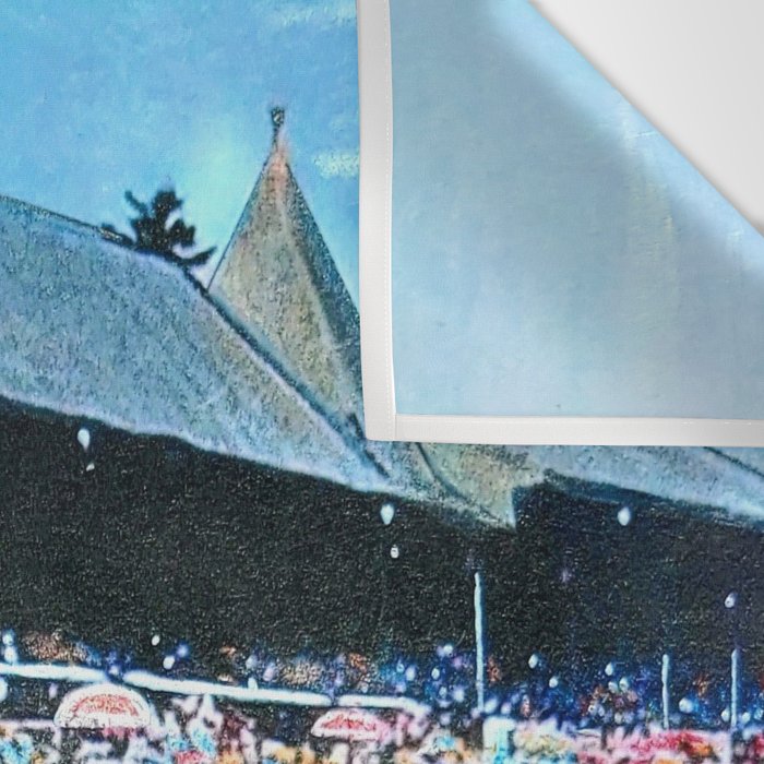 TRIFECTA - Saratoga Springs - Original Art- Horse Racing Wall Tapestry Gallery Image 3