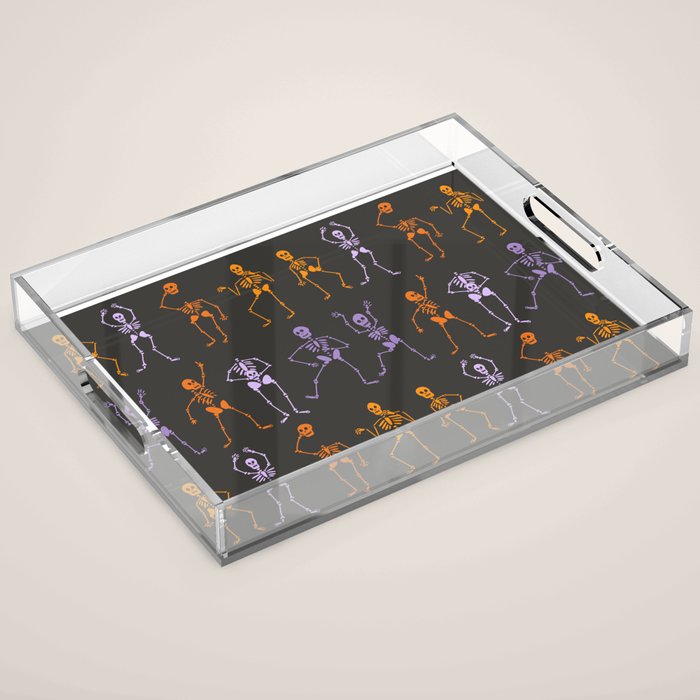 Skeleton Party  Acrylic Tray Gallery Image 1