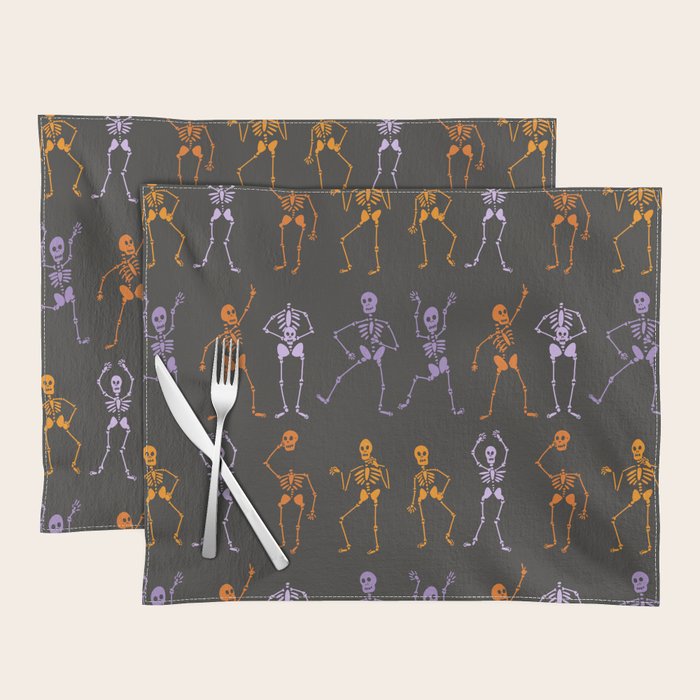 Skeleton Party  Placemat Gallery Image 1