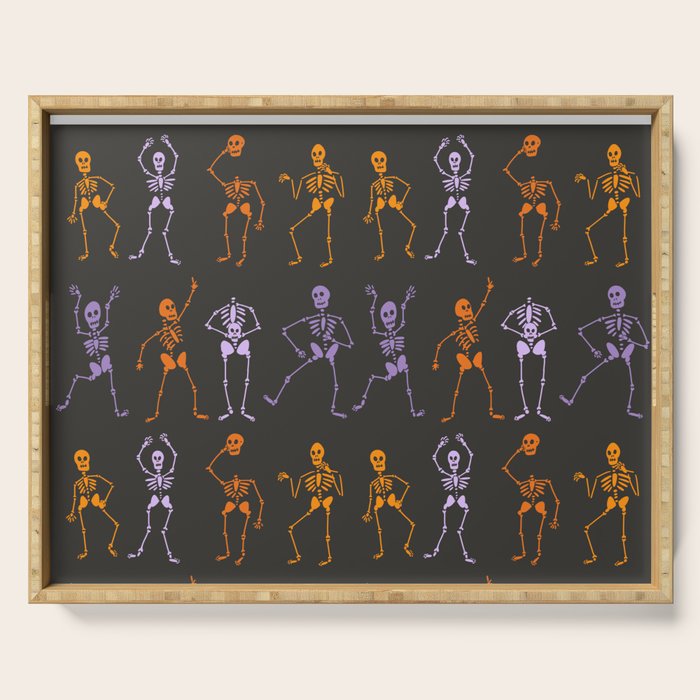 Skeleton Party  Serving Tray Gallery Image 1