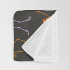 Skeleton Party  Throw Blanket Gallery Image 3