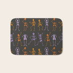 Skeleton Party  Bath Mat Gallery Image 1