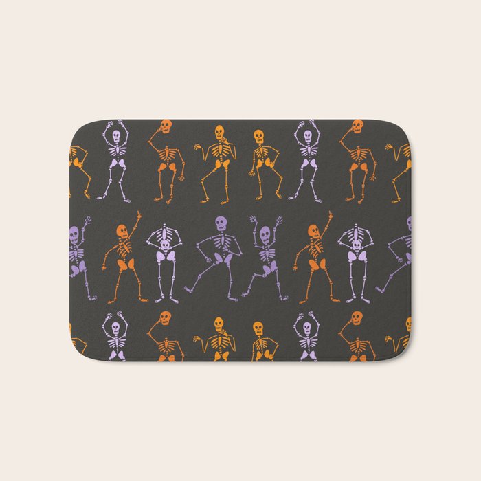 Skeleton Party  Bath Mat Gallery Image 1