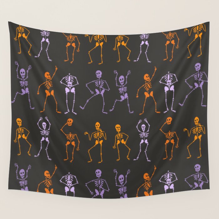 Skeleton Party  Wall Tapestry Gallery Image 4
