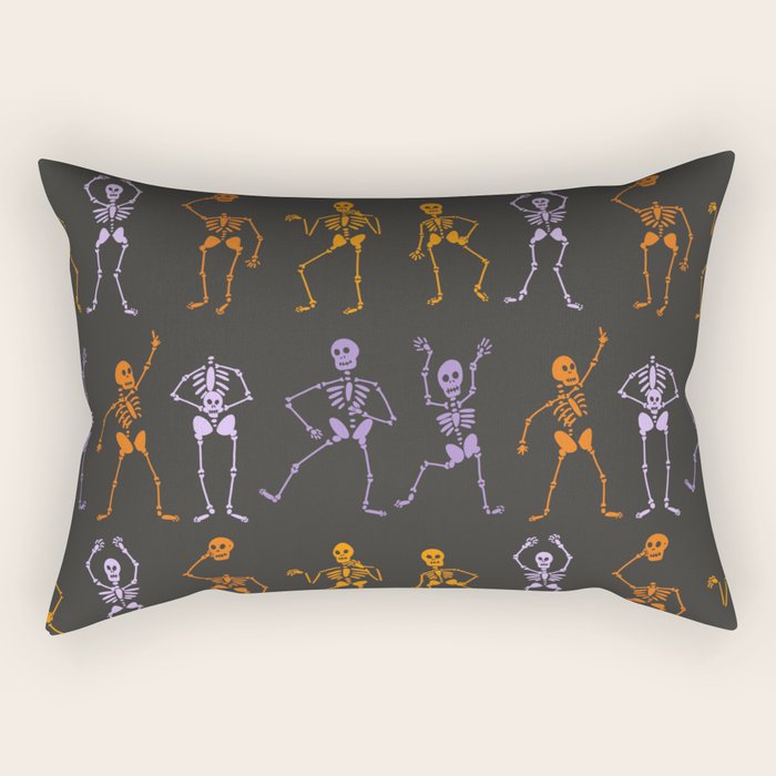 Skeleton Party  Rectangular Pillow Gallery Image 1
