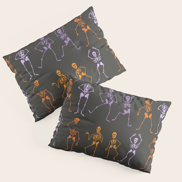Skeleton Party  Pillow Sham Gallery Image 3