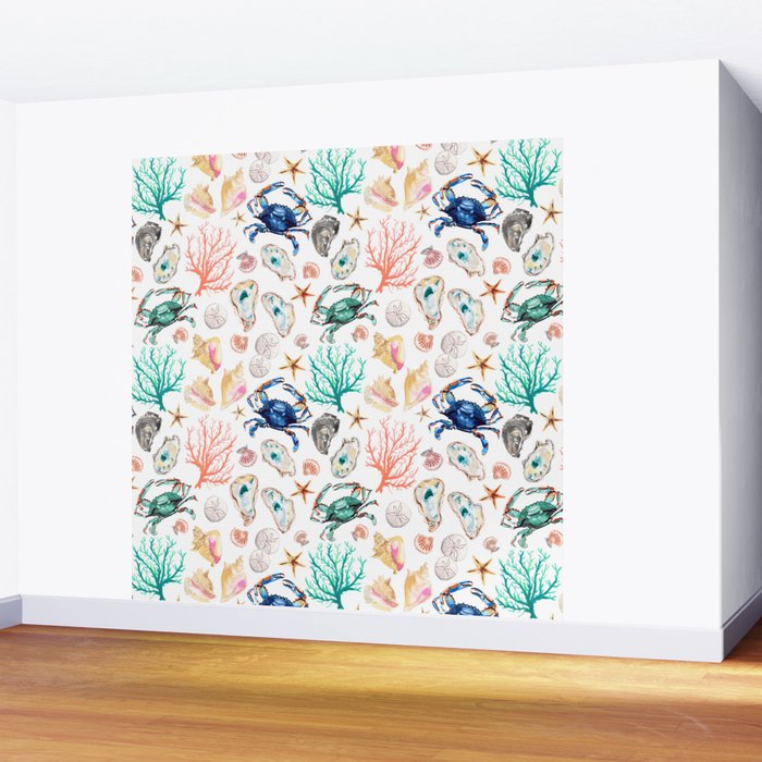 Coastal Vibes Wall Mural Gallery Image 2
