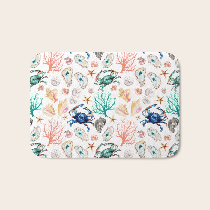 Coastal Vibes Bath Mat Gallery Image 1
