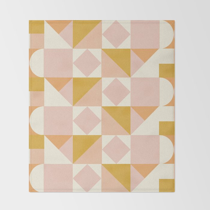 Geometry #6 Throw Blanket Gallery Image 2
