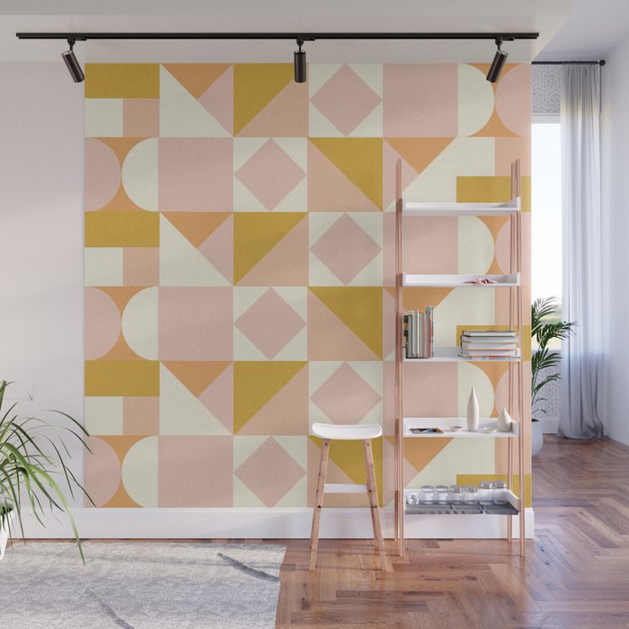 Geometry #6 Wall Mural Gallery Image 1