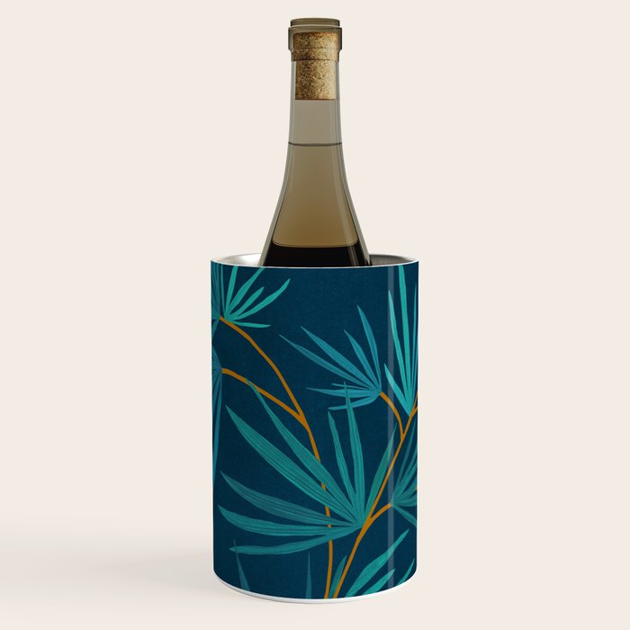Night Palm Blues Wine Chiller Gallery Image 1