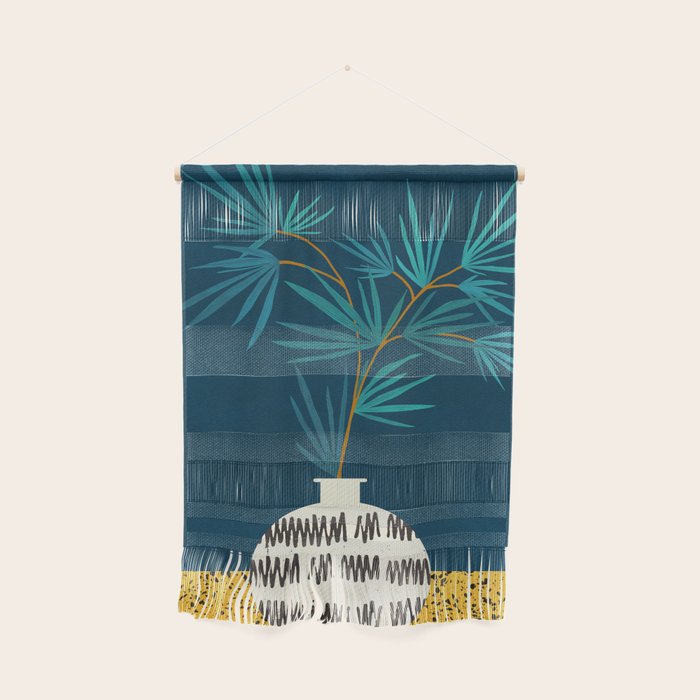 Night Palm Blues Wall Hanging Gallery Image 1