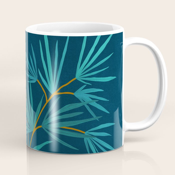 Night Palm Blues Coffee Mug Gallery Image 1