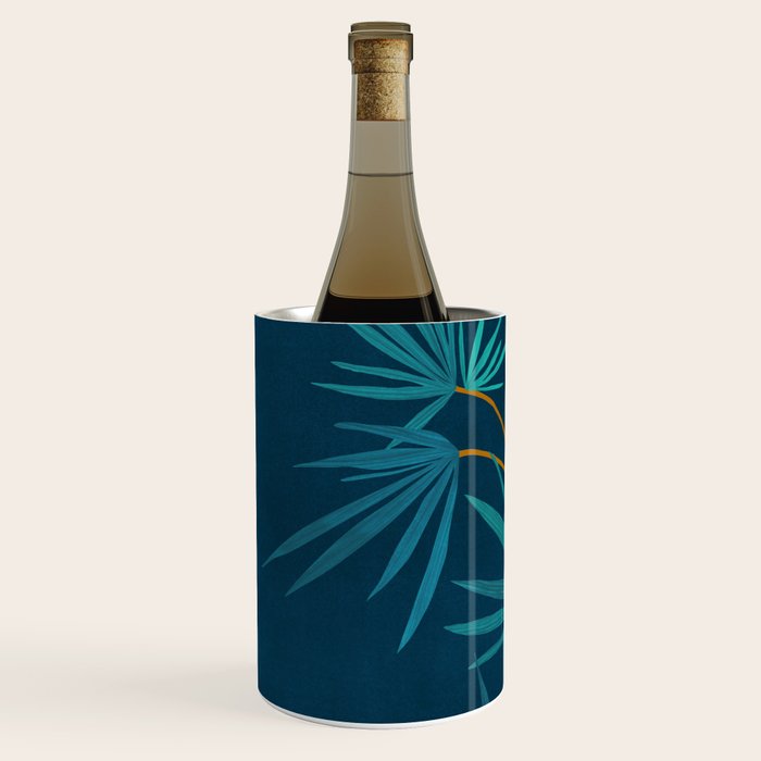 Night Palm Blues Wine Chiller Gallery Image 2
