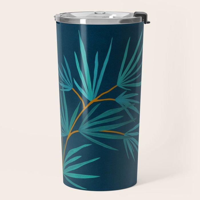 Night Palm Blues Travel Mug Gallery Image 2